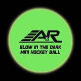 Glow in The Dark Mini Hockey Balls (4 Per Pack) - Glow-Paradise