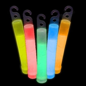 6 Inch Premium Glow Sticks (Assorted Color, 12 Count Per Pack) - Glow-Paradise