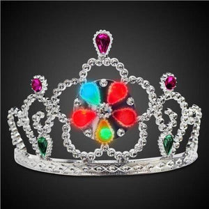 LED Princess Tiaras (12 Quantity Per Pack) - Glow-Paradise