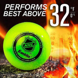Glow In The Dark Low Bounce Street Hockey Ball (1 Per Pack) - Glow-Paradise