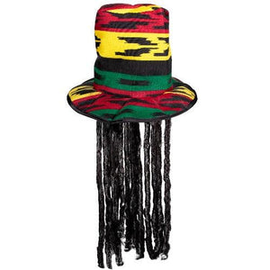 Dreadlocks Rasta Hat (1 Hat Per Pack) - Glow-Paradise