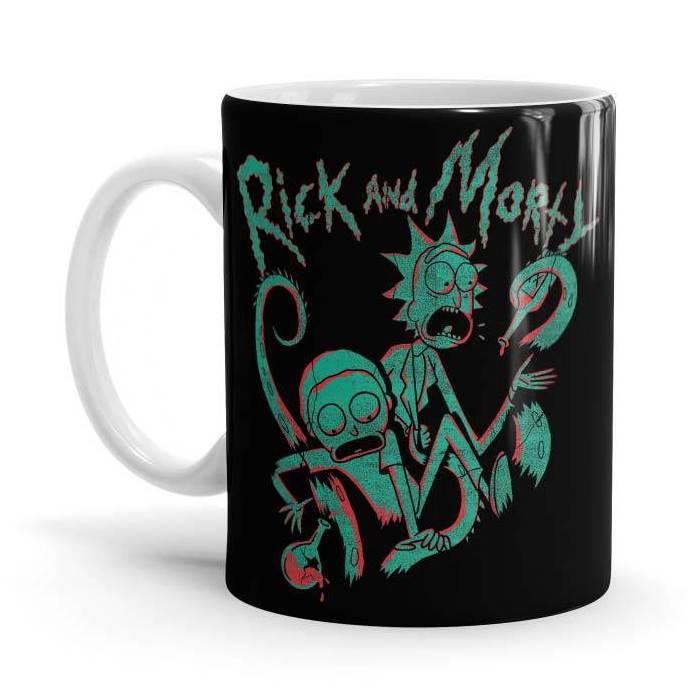 Rick's Lab - Rick And Morty Ceramic Home Kitchen Drinking Coffee Milk Mug (350ml/11oz, Made in USA) - Glow-Paradise
