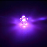 LED Light Up Flower Stud Earrings (Pink Color, 1 Pair Per Pack) - Glow-Paradise