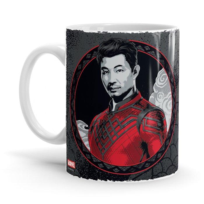 Shang-Chi: Badge - Marvel Ceramic Home Kitchen Drinking Coffee Milk Mug (350ml/11oz, Made in USA) - Glow-Paradise
