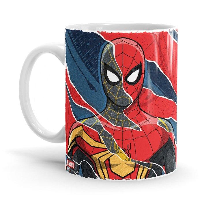 Spider-Man Suits Art - Marvel Official Mug - Glow-Paradise