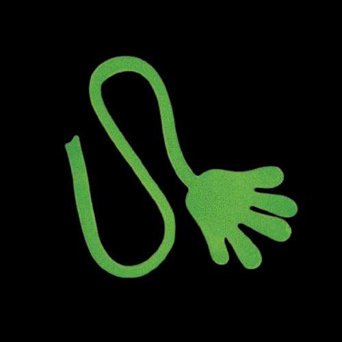Glow Spooky Sticky Hands (24 Per Pack) - Glow-Paradise