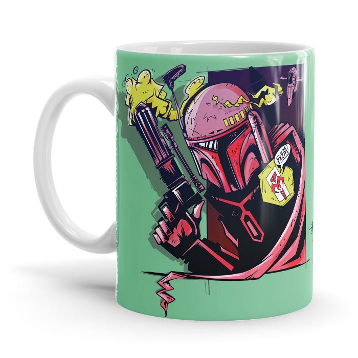Boba Fett - Star Wars Ceramic Home Kitchen Drinking Coffee Milk Mug (350ml/11oz, Made in USA) - Glow-Paradise