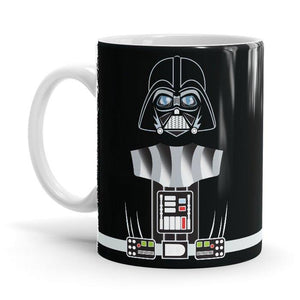 Darth Vader Wrap - Star Wars Ceramic Home Kitchen Drinking Coffee Milk Mug (350ml/11oz, Made in USA) - Glow-Paradise