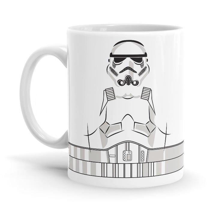 Stormtrooper Wrap - Star Wars Ceramic Home Kitchen Drinking Coffee Milk Mug (350ml/11oz, Made in USA) - Glow-Paradise