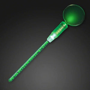 Cocktail Party Light Up Swizzle Stick Drink Stirrer (Green Color, 1 Quantity Per Pack) - Glow-Paradise
