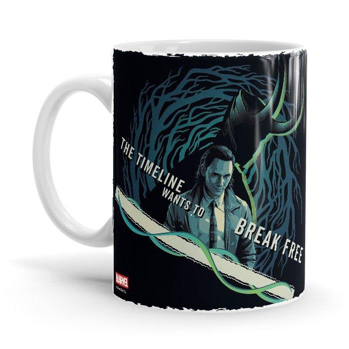 The Timeline - Marvel Ceramic Home Kitchen Drinking Coffee Milk Mug (350ml/11oz, Made in USA) - Glow-Paradise