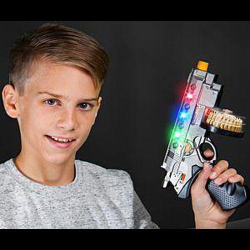 LED Light Up Flashing Tommy Gun Pistol Toy For Kids - Glow-Paradise