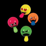 Light-Up Pop-Out Tongue Bouncy Balls (12 Per Pack) - Glow-Paradise