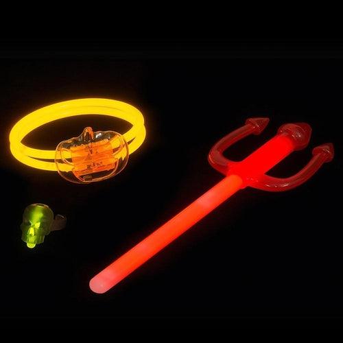 Halloween Glow Trident Set (1 Set Per Pack) - Glow-Paradise