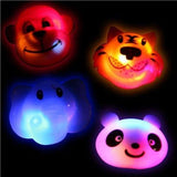 LED Wild Animal Jelly Rings (Assorted Colors, 24 Rings Per Pack) - Glow-Paradise